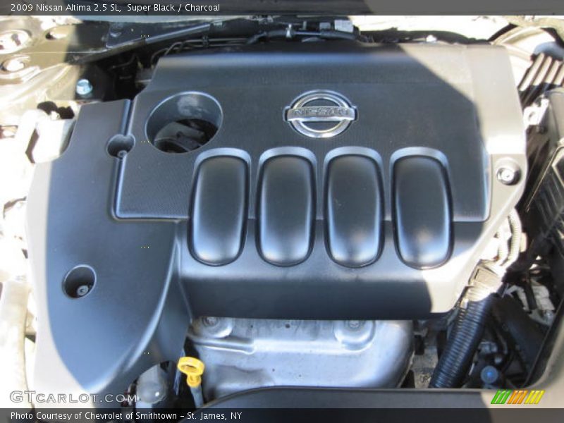 Super Black / Charcoal 2009 Nissan Altima 2.5 SL
