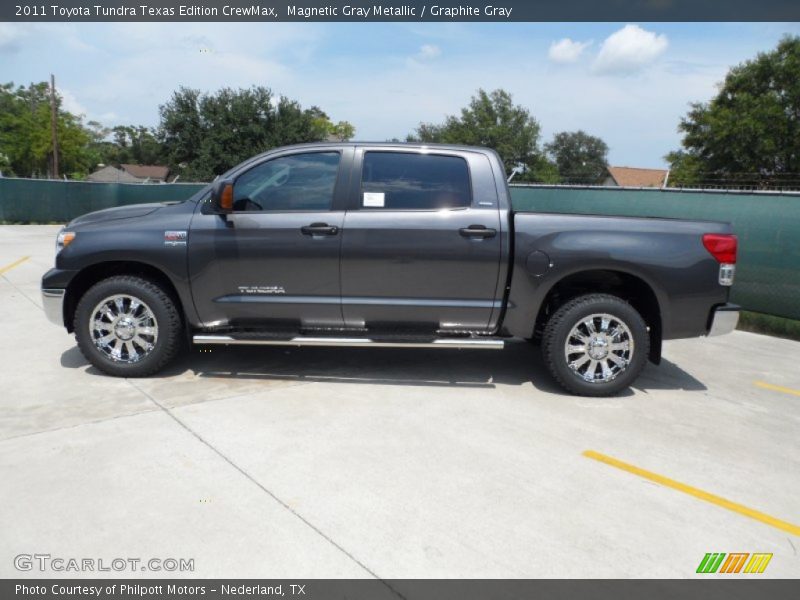 Magnetic Gray Metallic / Graphite Gray 2011 Toyota Tundra Texas Edition CrewMax