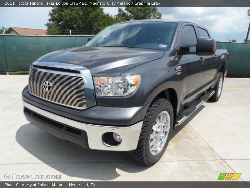 Magnetic Gray Metallic / Graphite Gray 2011 Toyota Tundra Texas Edition CrewMax