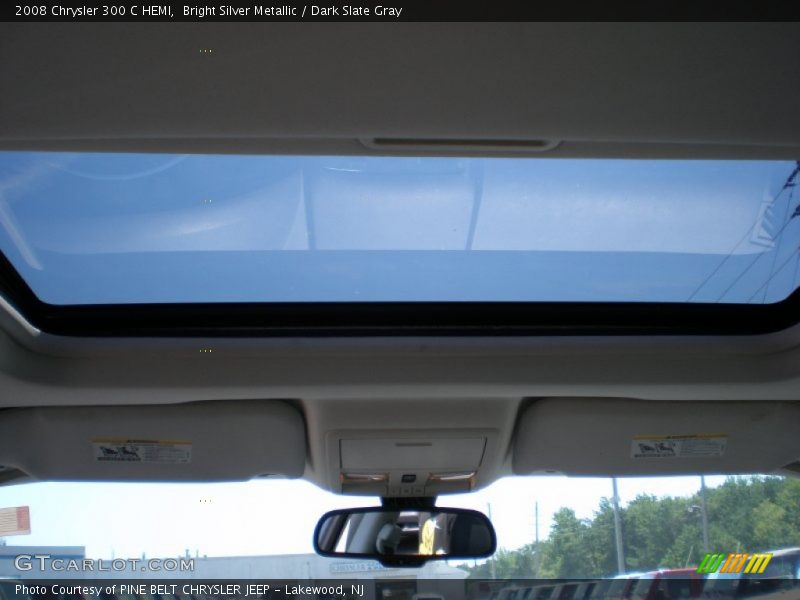Bright Silver Metallic / Dark Slate Gray 2008 Chrysler 300 C HEMI
