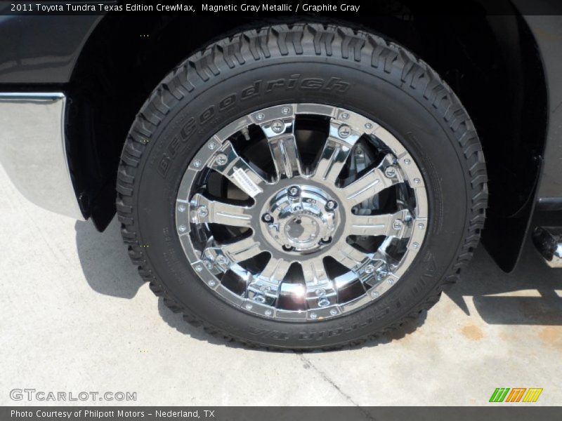 Magnetic Gray Metallic / Graphite Gray 2011 Toyota Tundra Texas Edition CrewMax