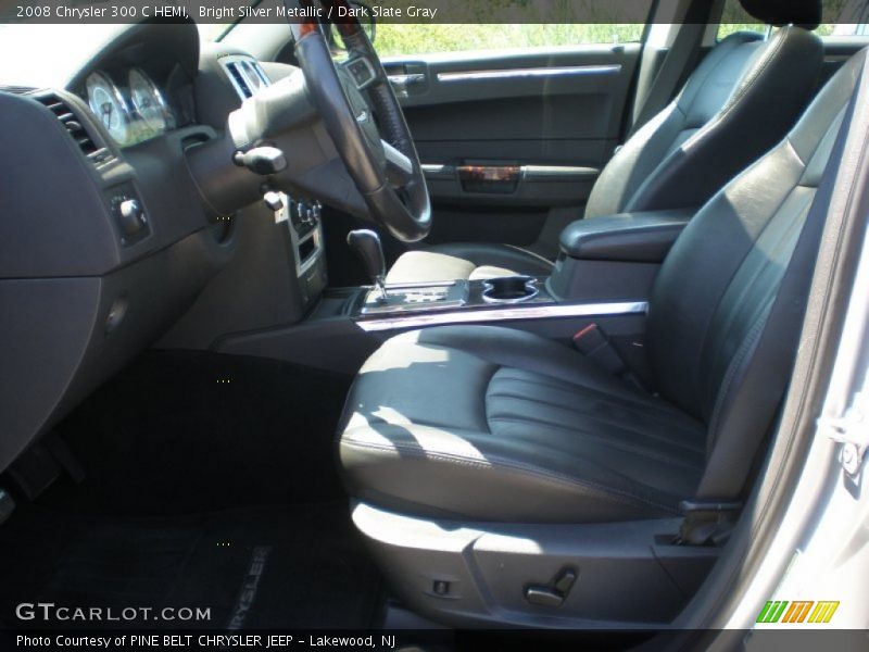 Bright Silver Metallic / Dark Slate Gray 2008 Chrysler 300 C HEMI