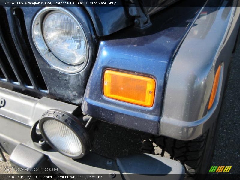 Patriot Blue Pearl / Dark Slate Gray 2004 Jeep Wrangler X 4x4
