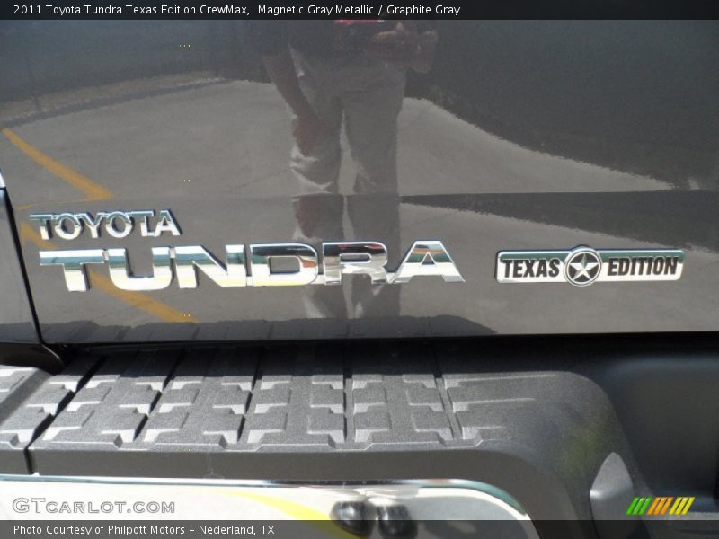 Magnetic Gray Metallic / Graphite Gray 2011 Toyota Tundra Texas Edition CrewMax