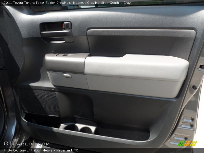 Magnetic Gray Metallic / Graphite Gray 2011 Toyota Tundra Texas Edition CrewMax