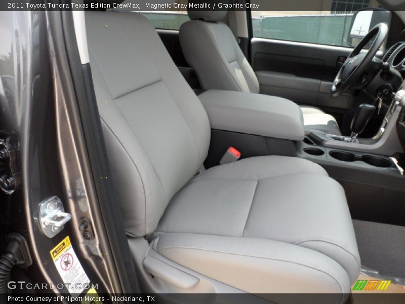 Magnetic Gray Metallic / Graphite Gray 2011 Toyota Tundra Texas Edition CrewMax