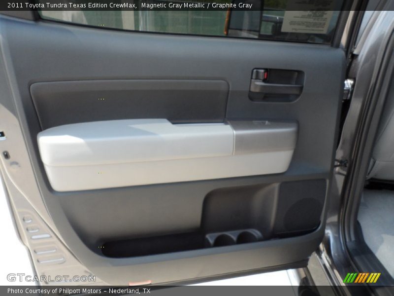 Magnetic Gray Metallic / Graphite Gray 2011 Toyota Tundra Texas Edition CrewMax