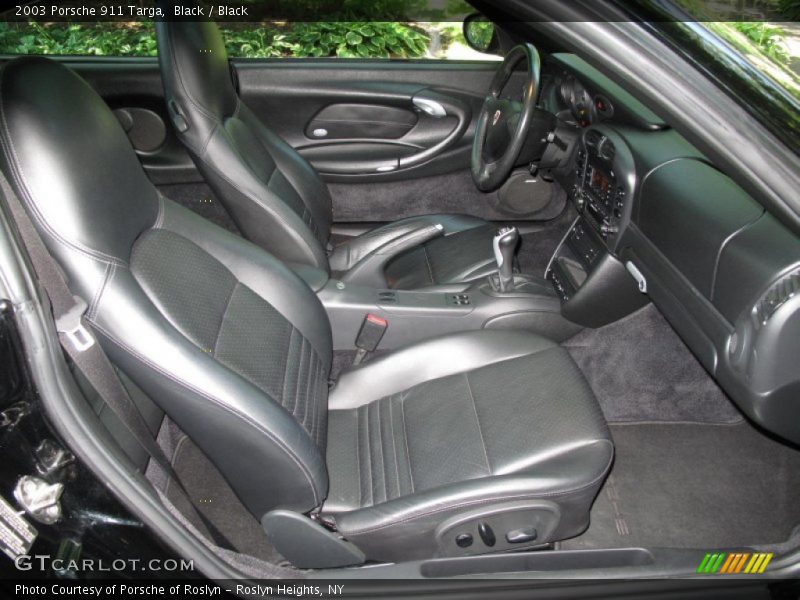  2003 911 Targa Black Interior