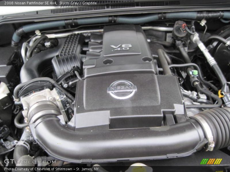 Storm Gray / Graphite 2008 Nissan Pathfinder SE 4x4