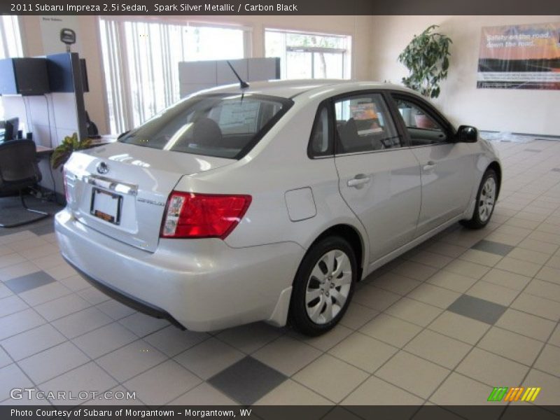 Spark Silver Metallic / Carbon Black 2011 Subaru Impreza 2.5i Sedan