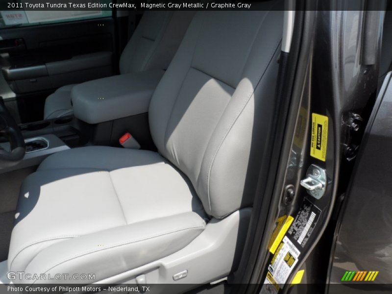 Magnetic Gray Metallic / Graphite Gray 2011 Toyota Tundra Texas Edition CrewMax