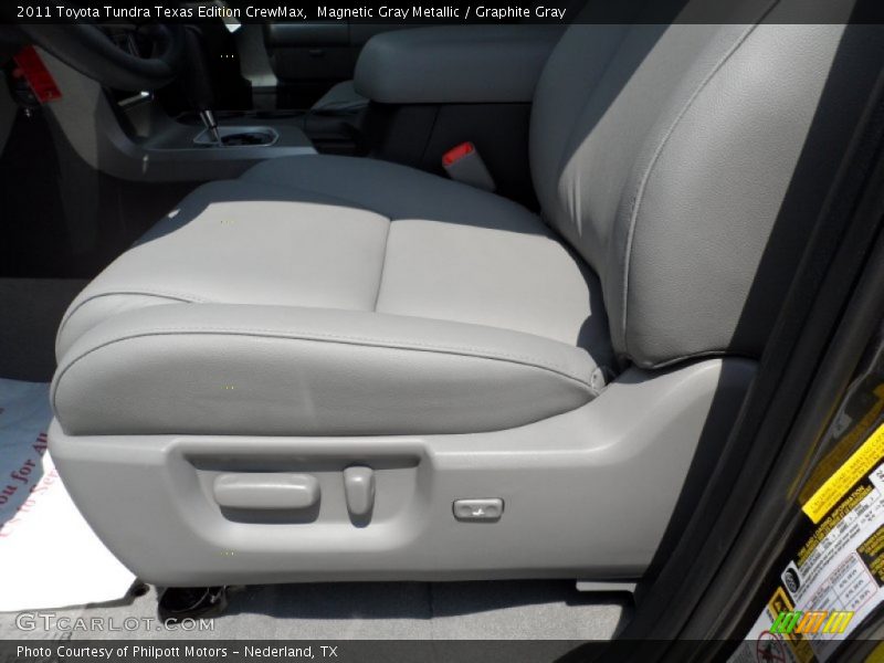 Magnetic Gray Metallic / Graphite Gray 2011 Toyota Tundra Texas Edition CrewMax