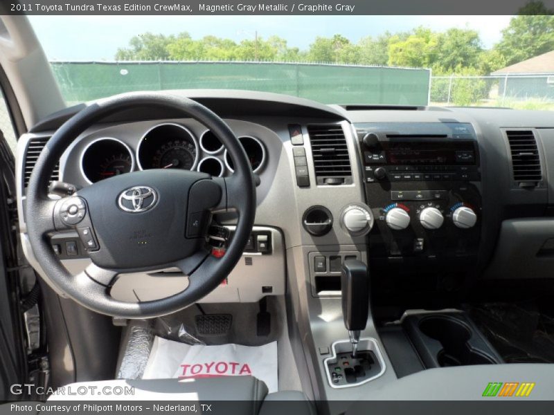 Magnetic Gray Metallic / Graphite Gray 2011 Toyota Tundra Texas Edition CrewMax