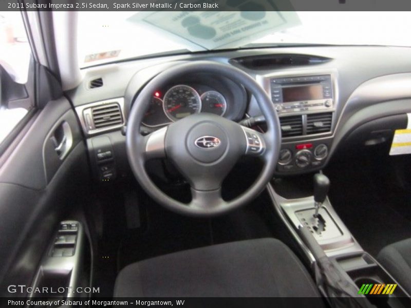 Spark Silver Metallic / Carbon Black 2011 Subaru Impreza 2.5i Sedan