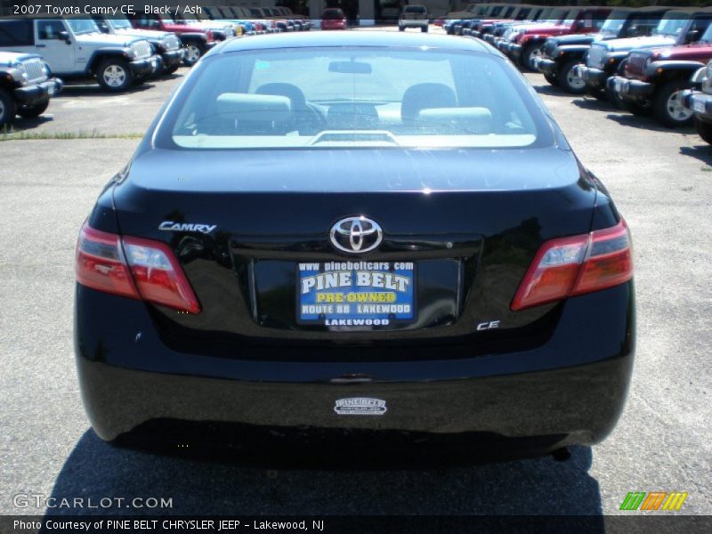 Black / Ash 2007 Toyota Camry CE