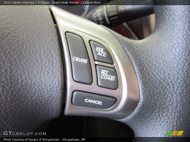 Spark Silver Metallic / Carbon Black 2011 Subaru Impreza 2.5i Sedan