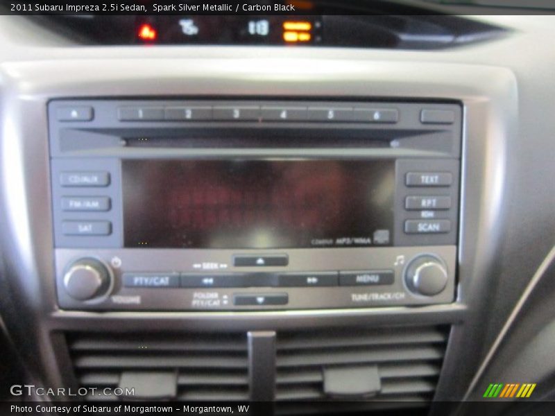 Spark Silver Metallic / Carbon Black 2011 Subaru Impreza 2.5i Sedan