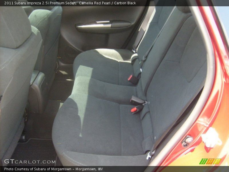 Camellia Red Pearl / Carbon Black 2011 Subaru Impreza 2.5i Premium Sedan