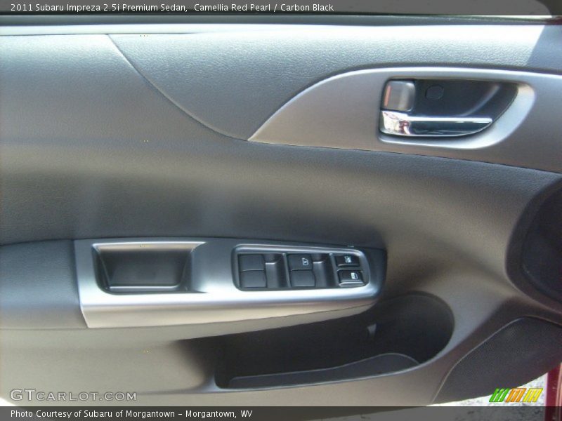 Camellia Red Pearl / Carbon Black 2011 Subaru Impreza 2.5i Premium Sedan