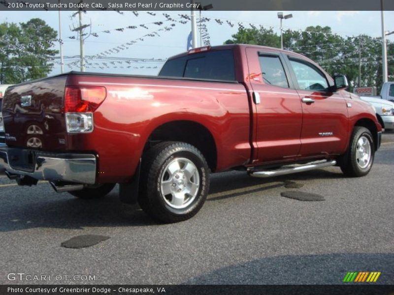 Salsa Red Pearl / Graphite Gray 2010 Toyota Tundra Double Cab