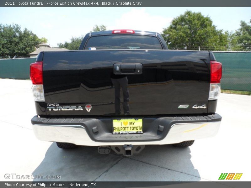 Black / Graphite Gray 2011 Toyota Tundra T-Force Edition CrewMax 4x4