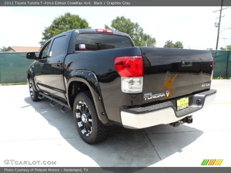 Black / Graphite Gray 2011 Toyota Tundra T-Force Edition CrewMax 4x4