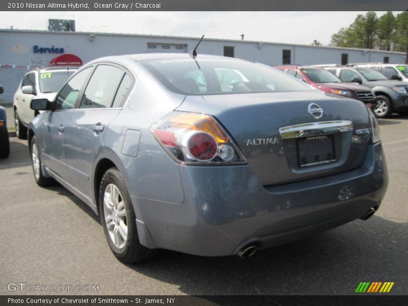 Ocean Gray / Charcoal 2010 Nissan Altima Hybrid