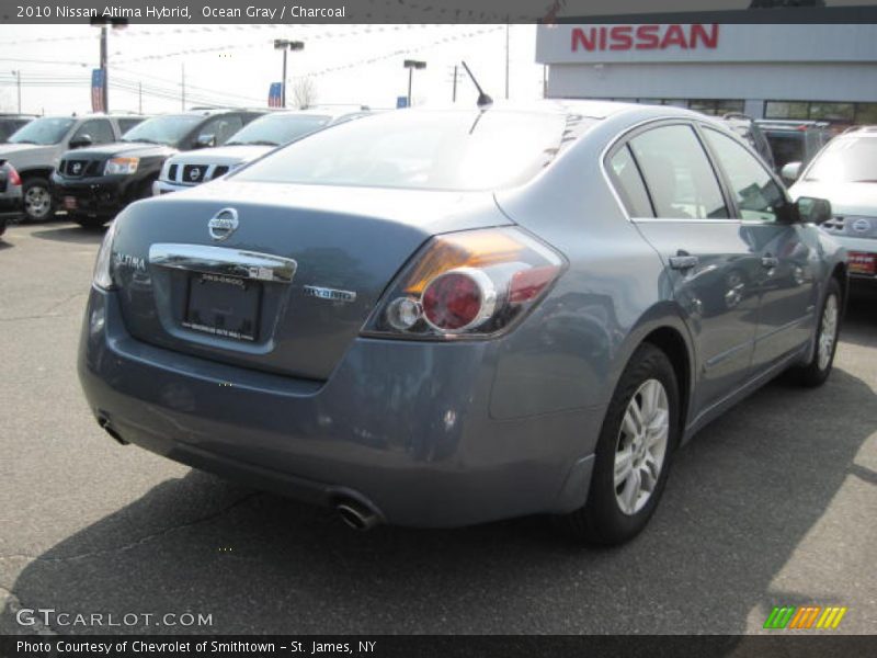 Ocean Gray / Charcoal 2010 Nissan Altima Hybrid