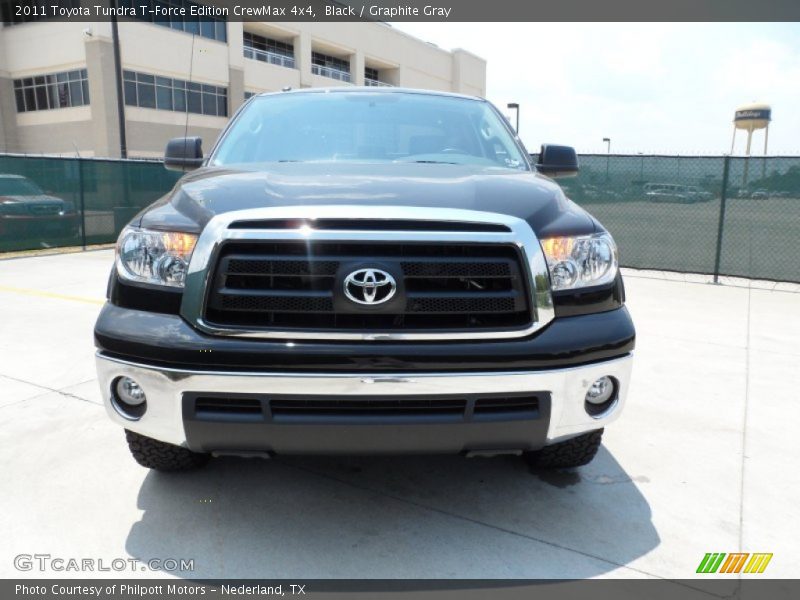 Black / Graphite Gray 2011 Toyota Tundra T-Force Edition CrewMax 4x4