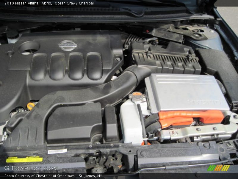 Ocean Gray / Charcoal 2010 Nissan Altima Hybrid