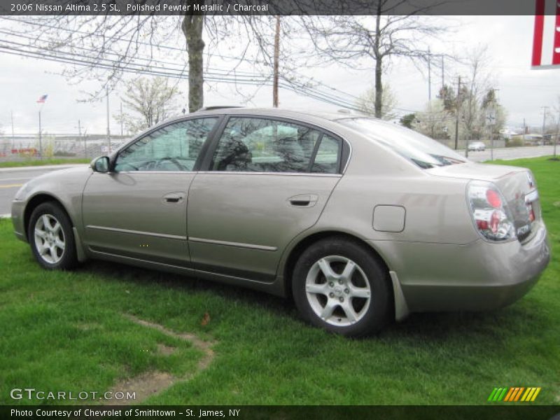 Polished Pewter Metallic / Charcoal 2006 Nissan Altima 2.5 SL