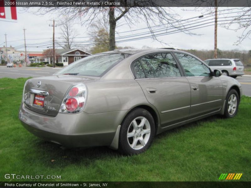 Polished Pewter Metallic / Charcoal 2006 Nissan Altima 2.5 SL