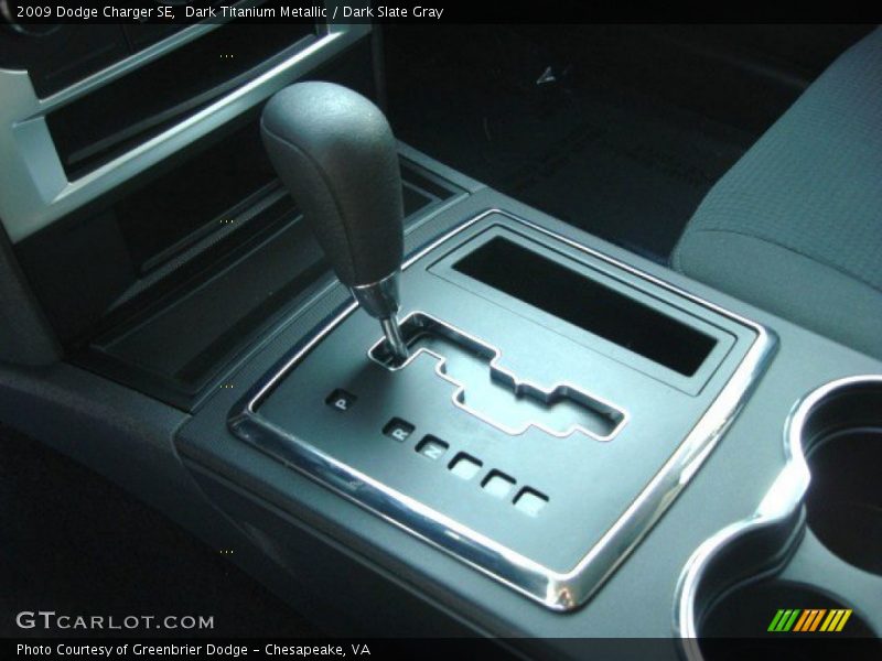 Dark Titanium Metallic / Dark Slate Gray 2009 Dodge Charger SE