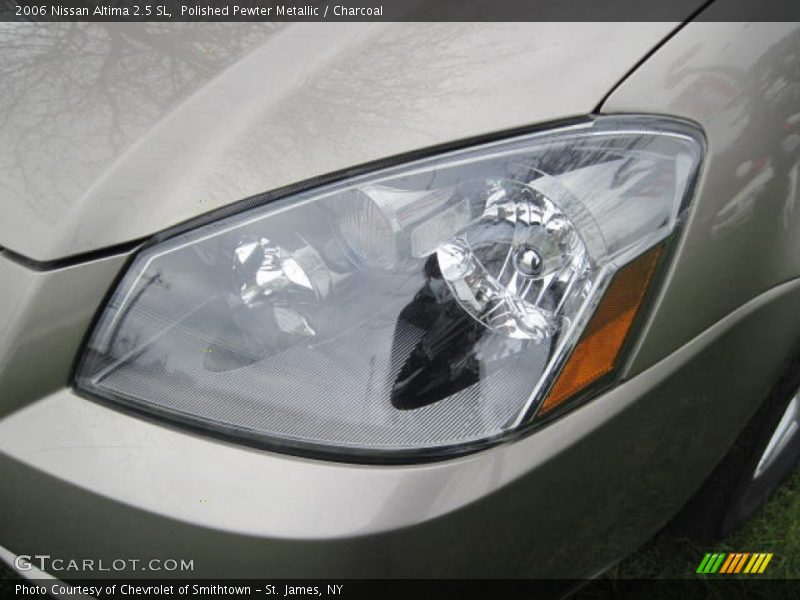 Polished Pewter Metallic / Charcoal 2006 Nissan Altima 2.5 SL