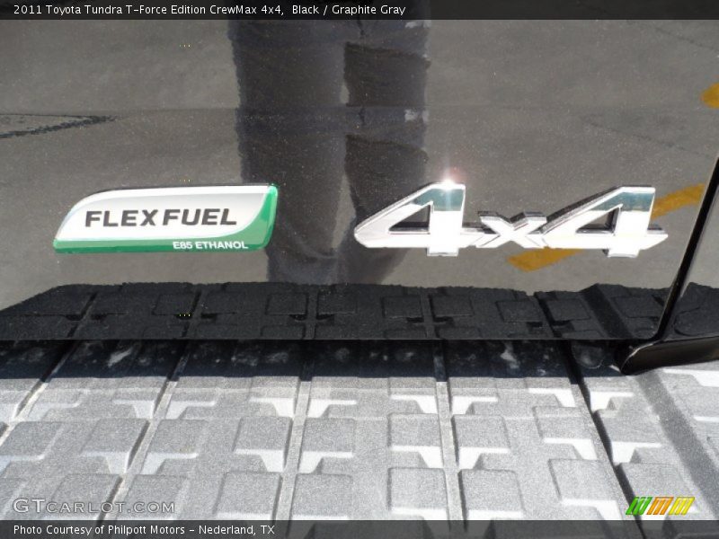 Black / Graphite Gray 2011 Toyota Tundra T-Force Edition CrewMax 4x4