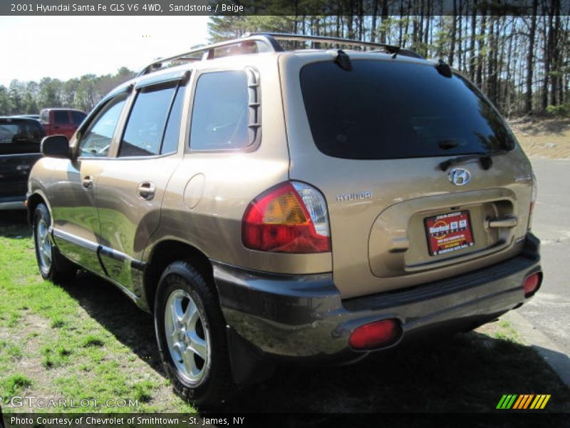 Sandstone / Beige 2001 Hyundai Santa Fe GLS V6 4WD