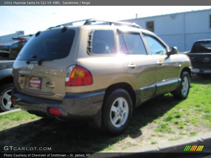 Sandstone / Beige 2001 Hyundai Santa Fe GLS V6 4WD