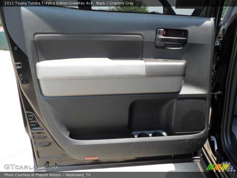 Black / Graphite Gray 2011 Toyota Tundra T-Force Edition CrewMax 4x4
