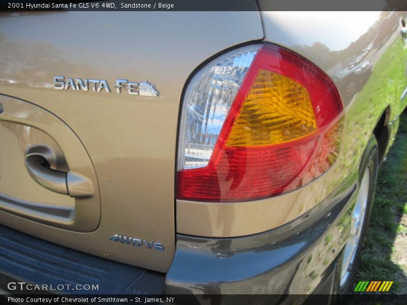 Sandstone / Beige 2001 Hyundai Santa Fe GLS V6 4WD