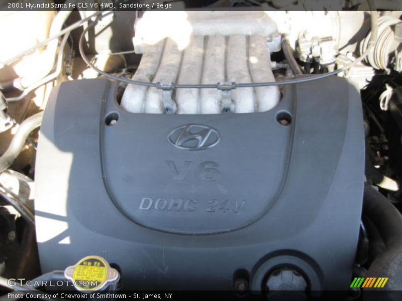 Sandstone / Beige 2001 Hyundai Santa Fe GLS V6 4WD