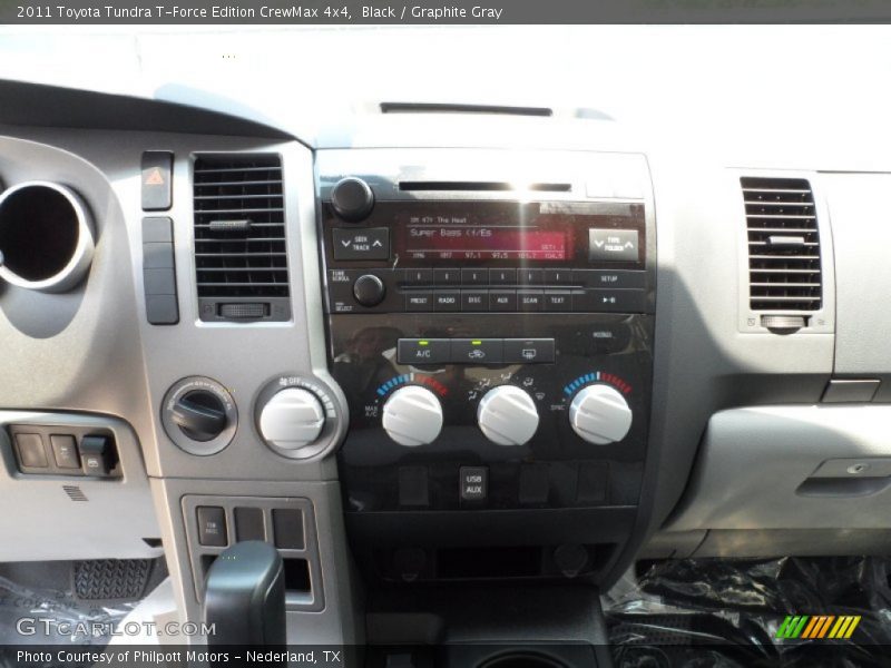 Controls of 2011 Tundra T-Force Edition CrewMax 4x4