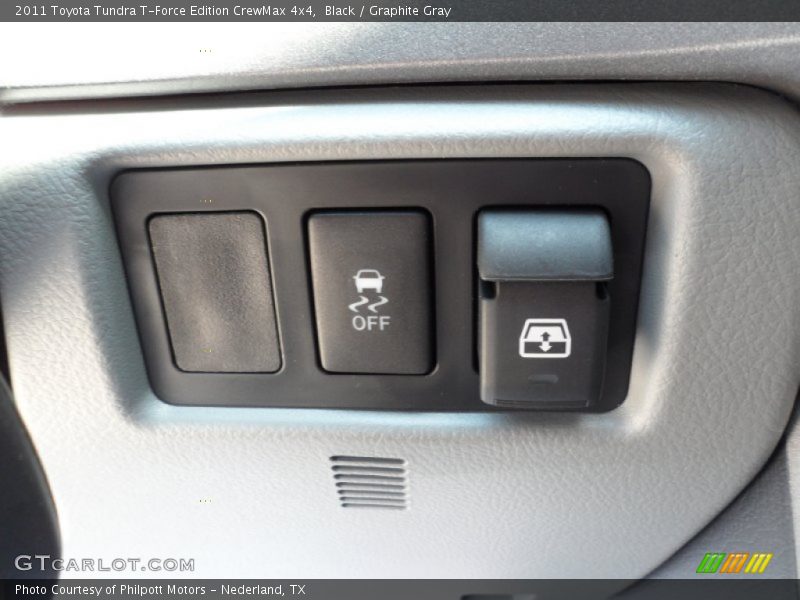 Black / Graphite Gray 2011 Toyota Tundra T-Force Edition CrewMax 4x4
