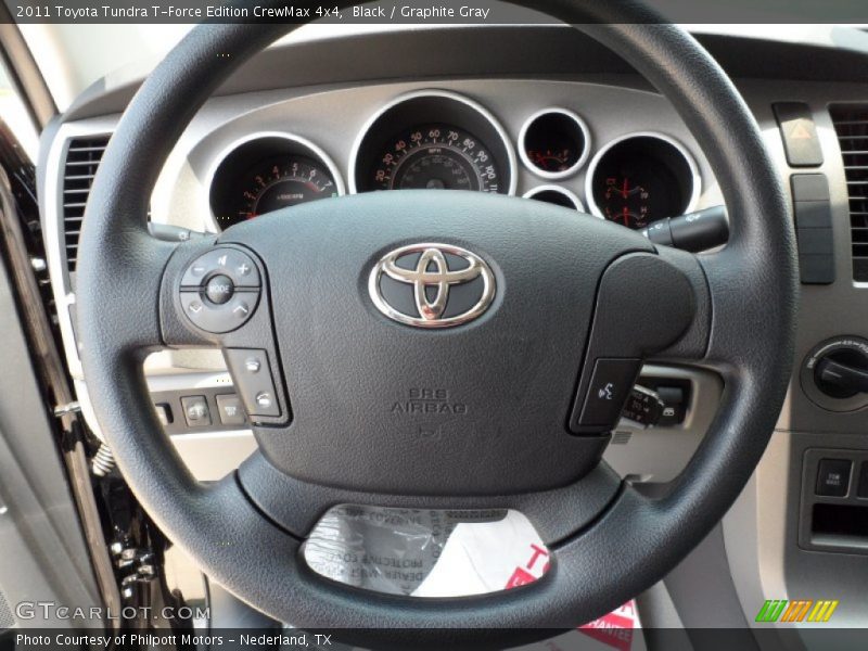 Black / Graphite Gray 2011 Toyota Tundra T-Force Edition CrewMax 4x4