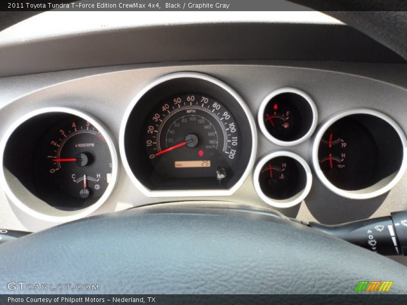 Black / Graphite Gray 2011 Toyota Tundra T-Force Edition CrewMax 4x4