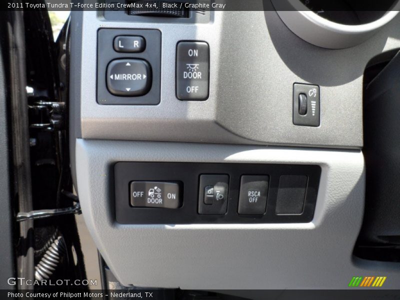 Black / Graphite Gray 2011 Toyota Tundra T-Force Edition CrewMax 4x4