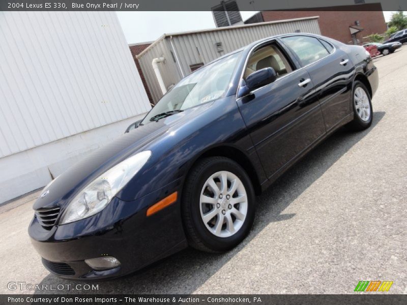 Blue Onyx Pearl / Ivory 2004 Lexus ES 330