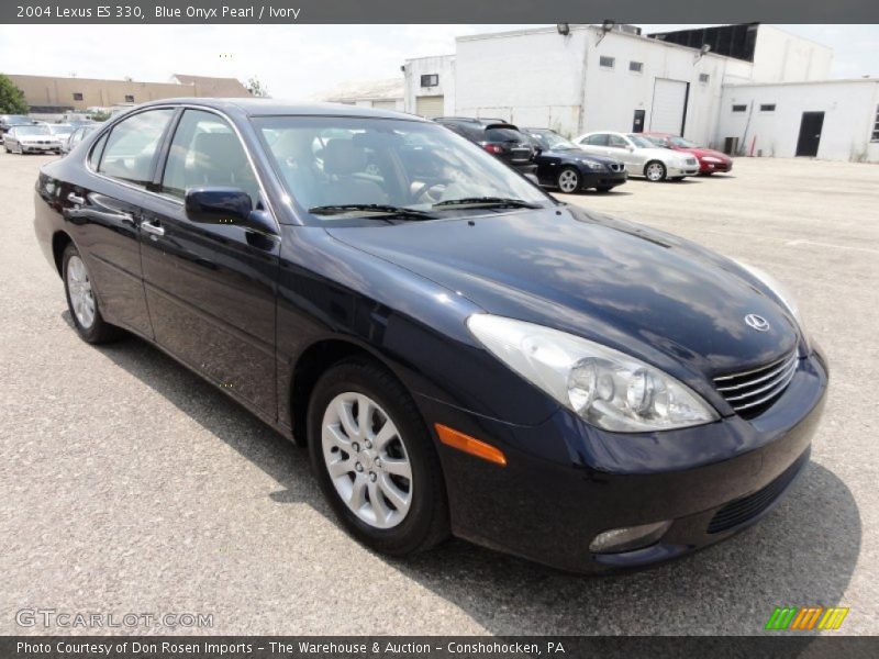 Blue Onyx Pearl / Ivory 2004 Lexus ES 330