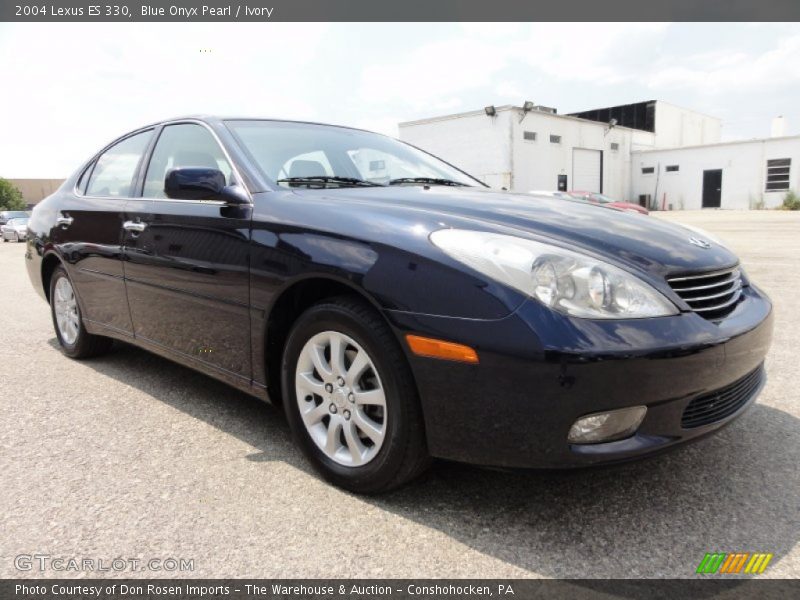 Blue Onyx Pearl / Ivory 2004 Lexus ES 330