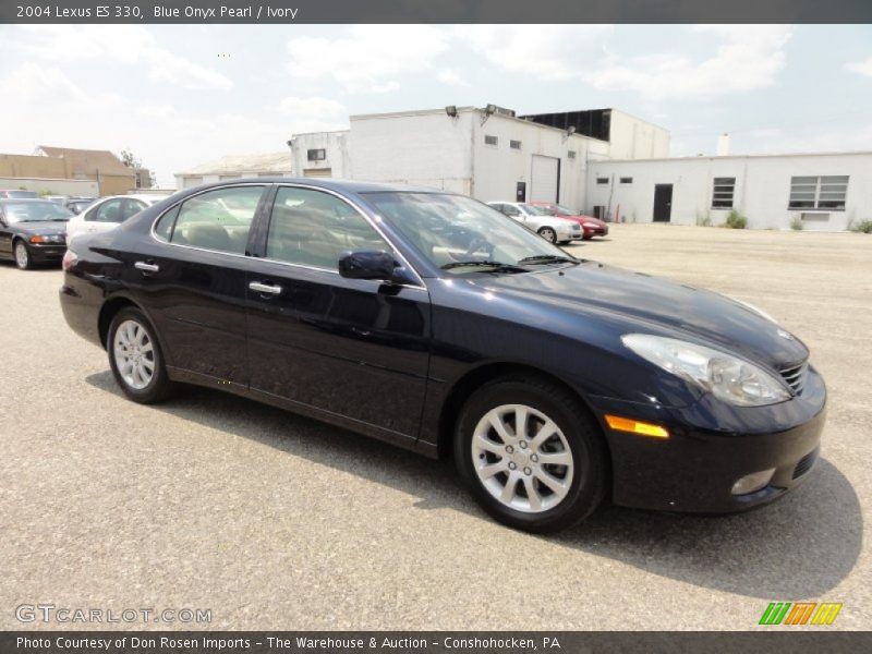 Blue Onyx Pearl / Ivory 2004 Lexus ES 330