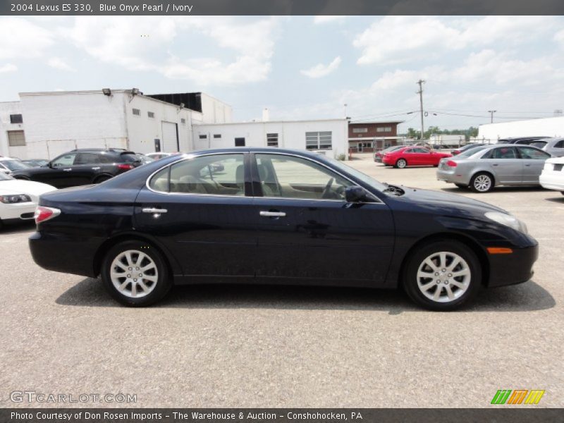 Blue Onyx Pearl / Ivory 2004 Lexus ES 330